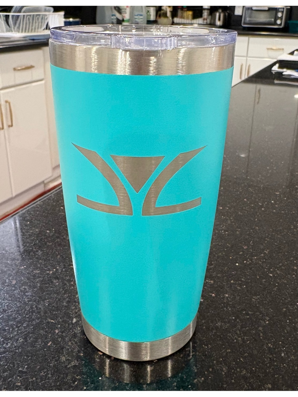 Authentic LeVian Turquoise Stainless Steel Insulated Tumbler (Brand New)